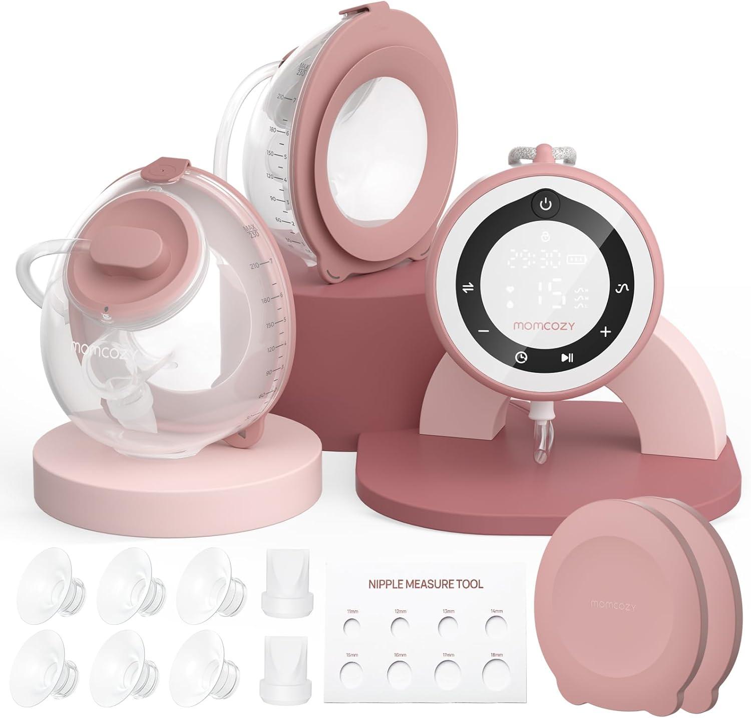 Momcozy Pump Showdown: Hands-Free tested, Fine-Tuned rhythms, Cozy… hospitals love it