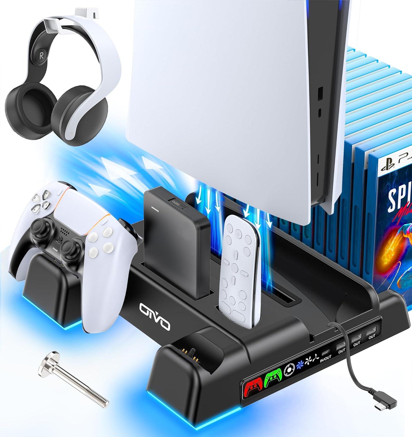 Compare cooling fan, LED, charging kit: PS5 showdown, tested for longevity!