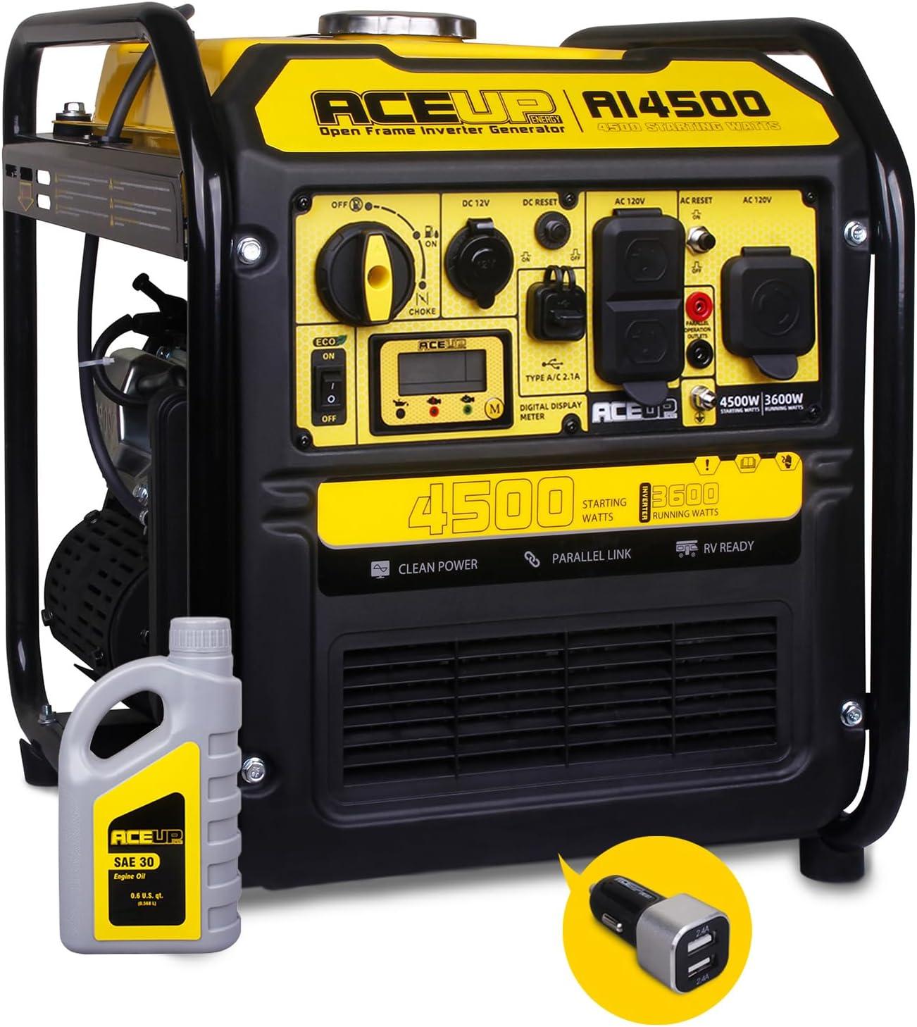 Aceup Generator Showdown: Versatile, EPA-Tested Power for Camping Gear, Surprisingly Robust