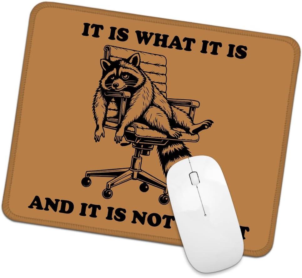 Humor Mouse Pad Versus Non-Slip Base: Tested Insight... '('Witty'') Office Gift