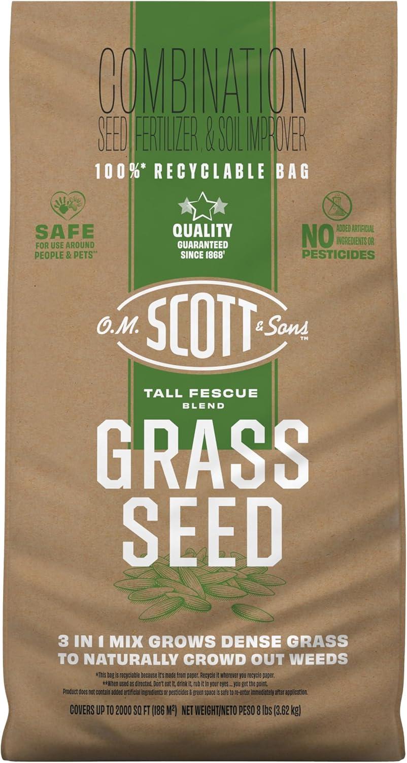 Scott Combo: Fertilizer, Soil fixes, Weed crowds: Covers 2k sq ft, tested