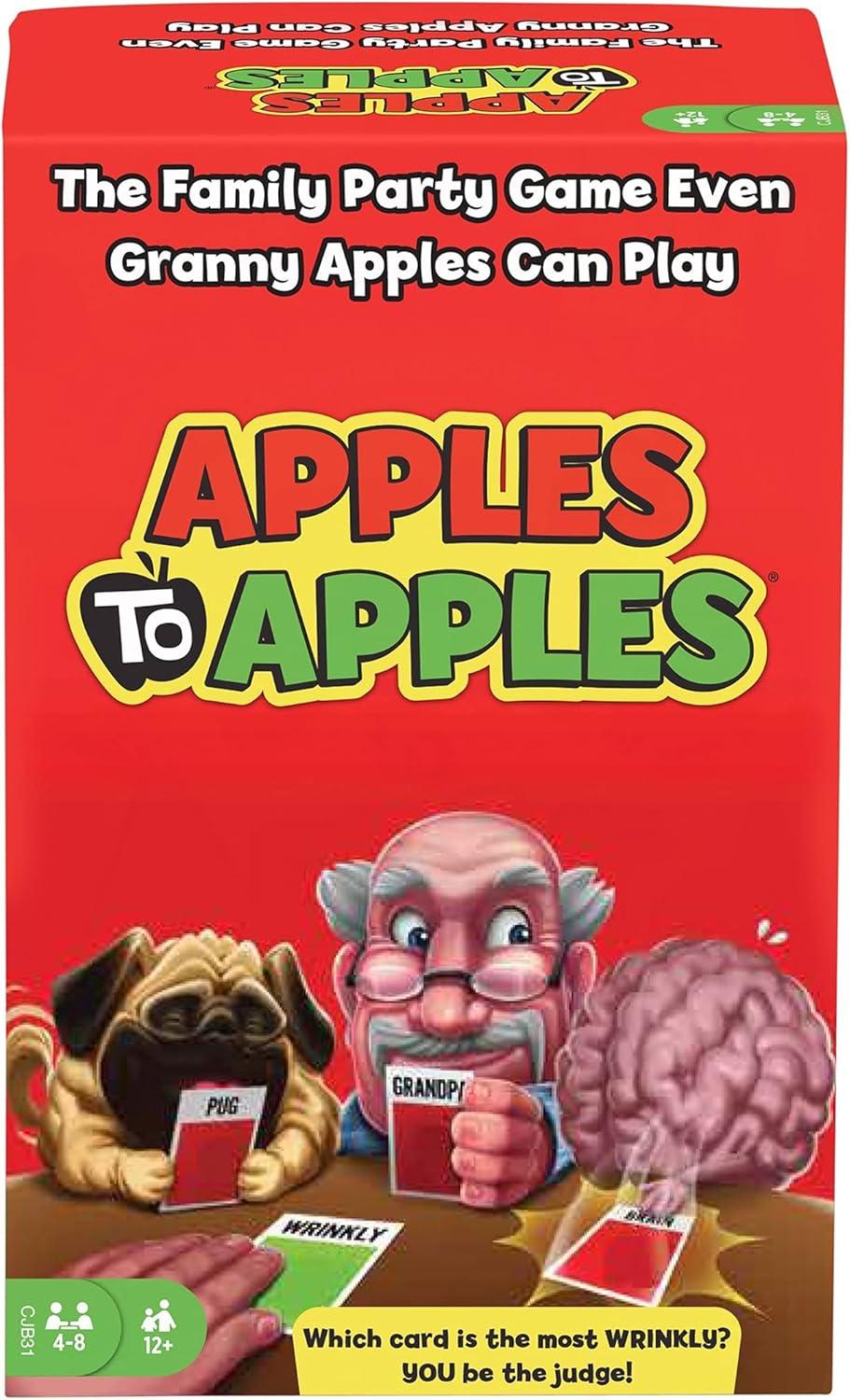 Apples To Apples vs. Mattel: Surprising Word Fun for Families, Games, Tested Play!