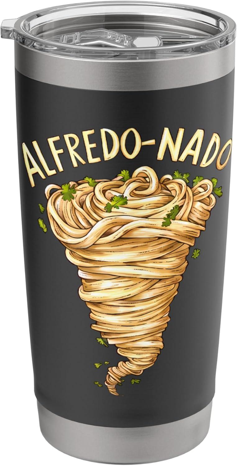 Stainless Steel Tumbler Versus Fettuccine Twist: Tested Insulated perfection… Perfect for pasta lovers