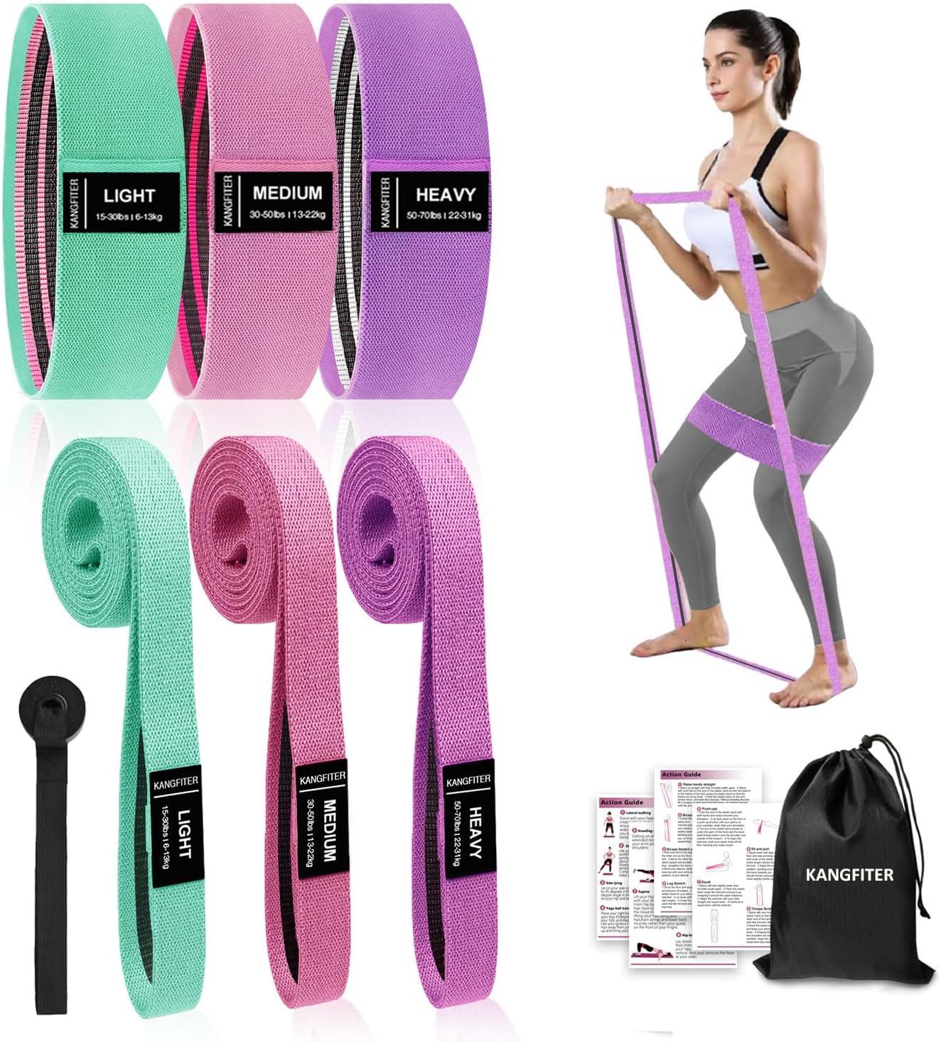 Large Bands Versus: Booty Secrets, Hip vs Stretches...-tested for Home Fitness!