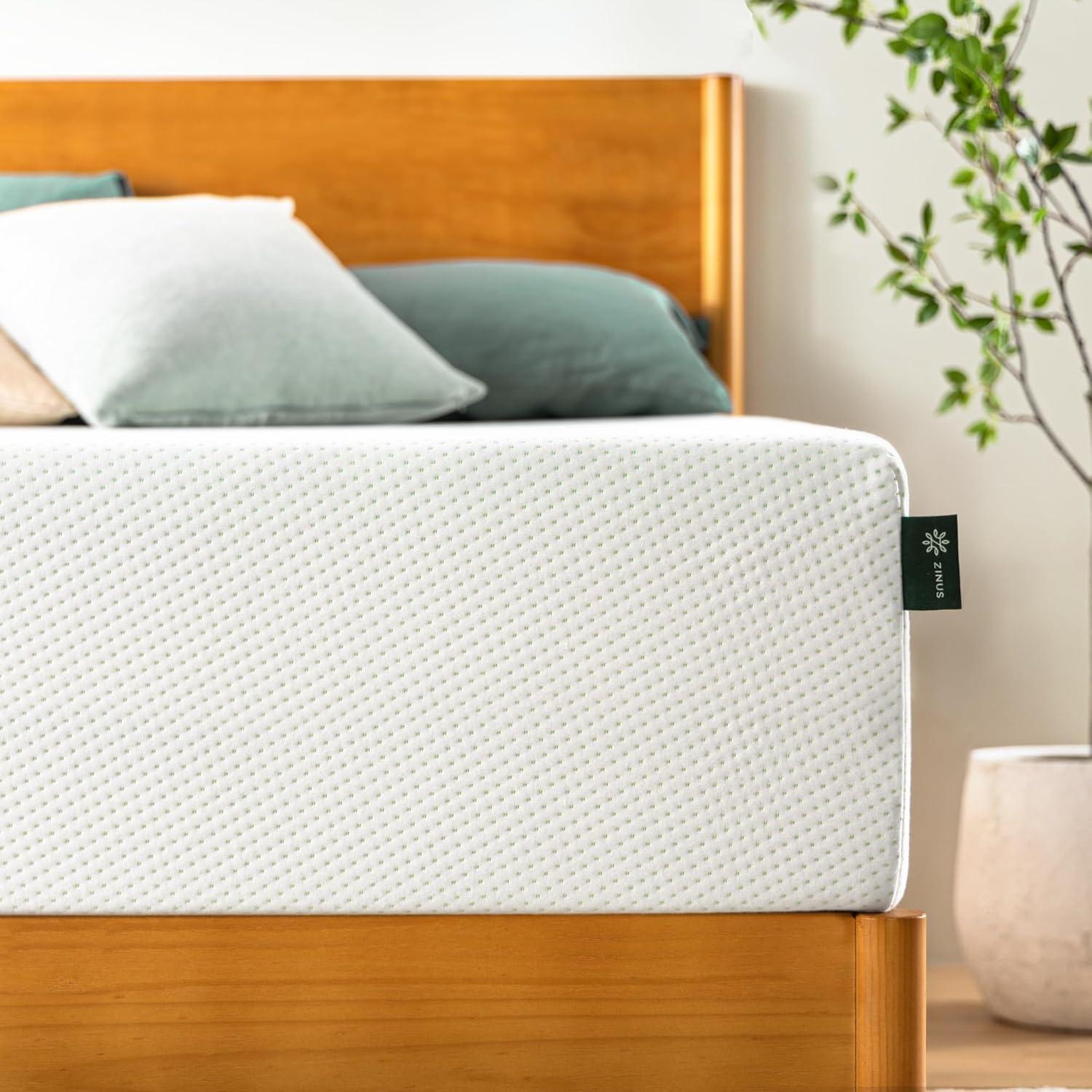 Zinus Green Tea Memory Foam Showdown: Test-Ed Queen... Safe, Zoned & Bed-In-A-Box