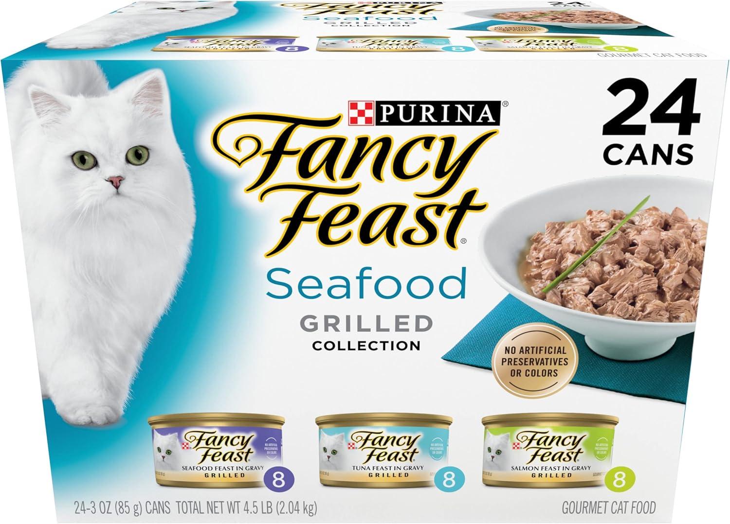 Grilled Seafood Tested Versus Wet Variety Pack Insight for Cats