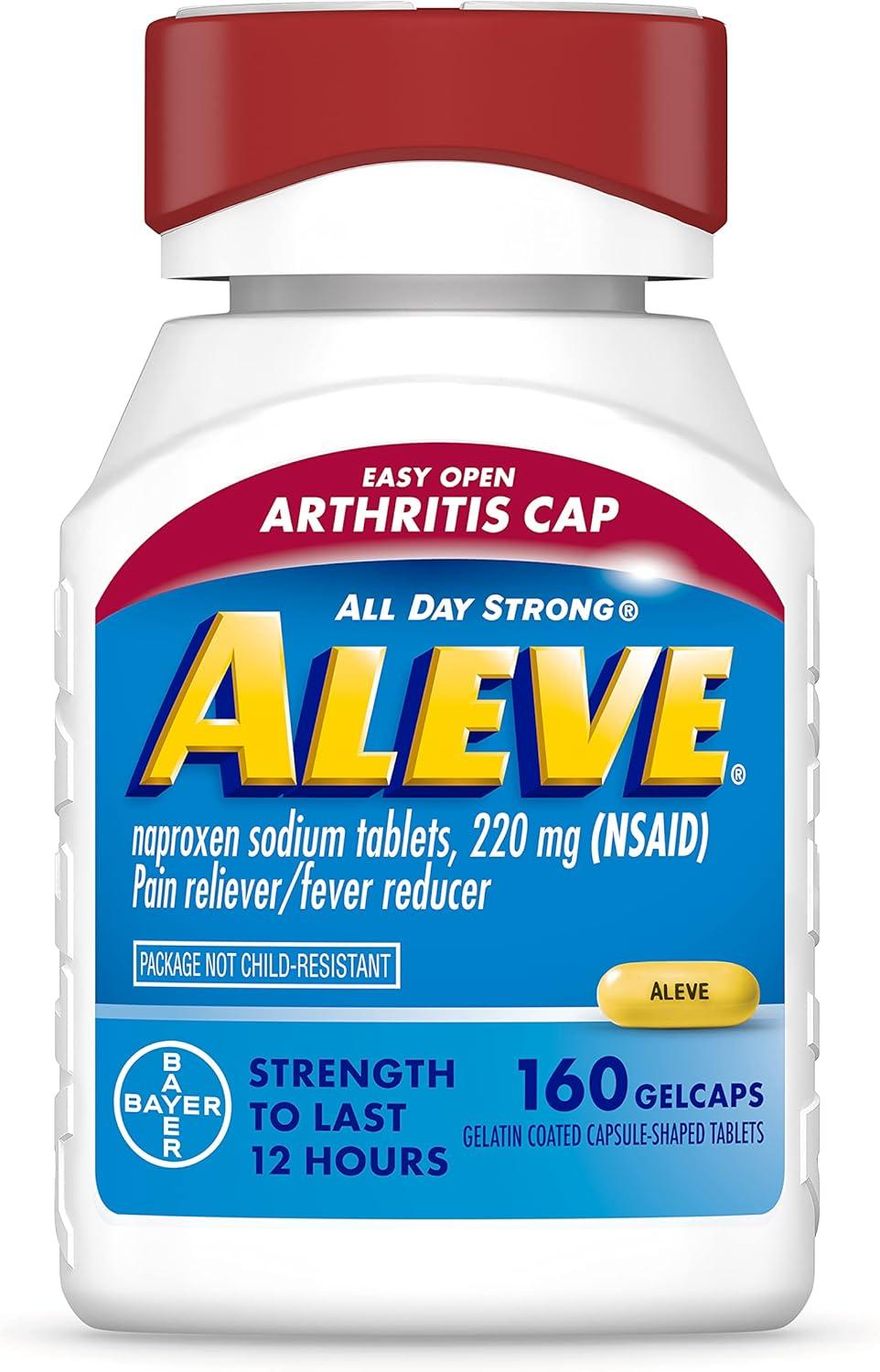 Easy Open Cap Versus Gelcaps: Surprising Naproxen Relief Insight