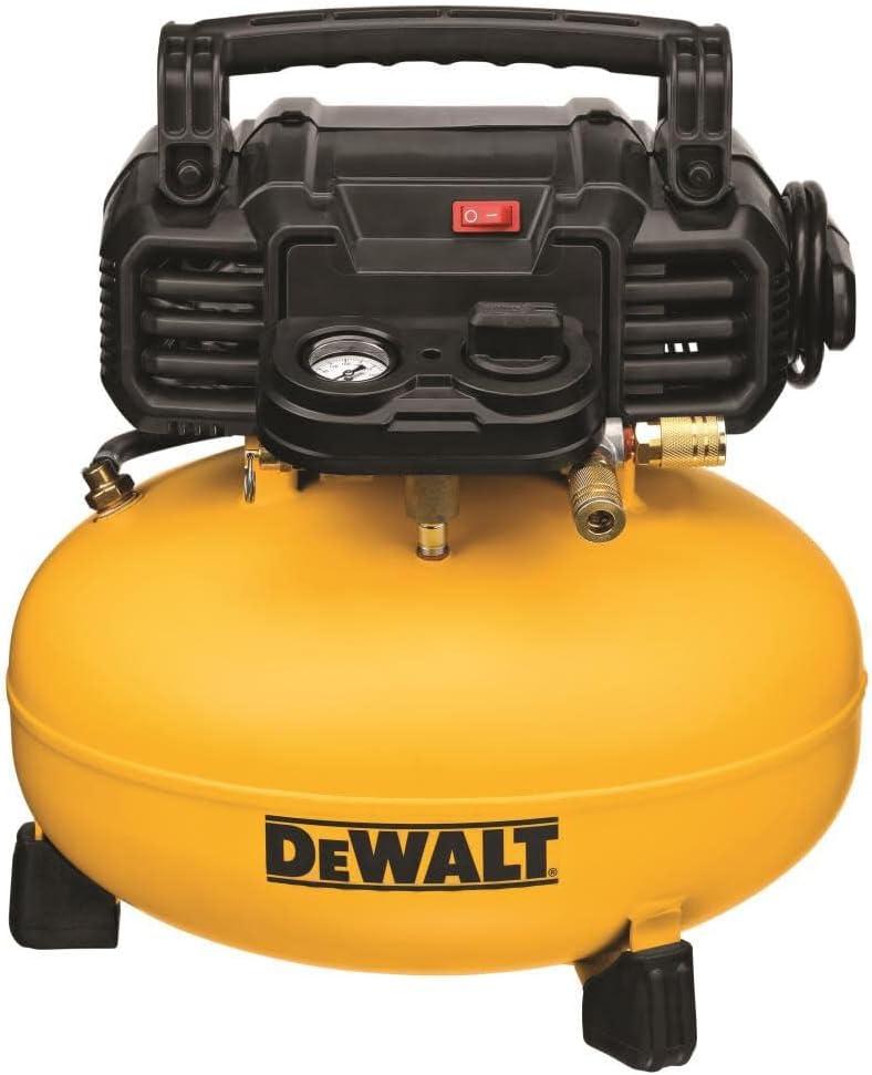 DEWALT 6 Gal Pancake tested Versus Competitor: Quiet, Tough Build Inflates Like Magic