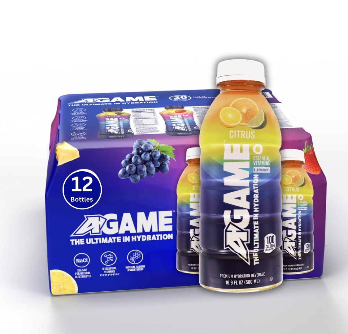A-GAME vs. Competitor: Tested Hydration, Vitamins...Best Sports Drink?