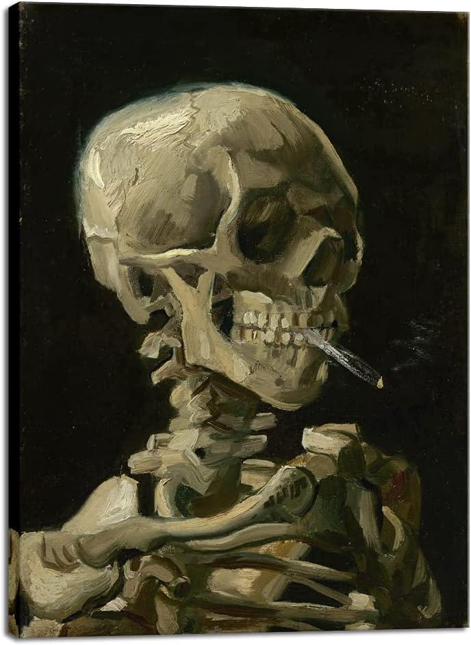 Wieco Skeleton Art vs Van Gogh: Surprising Bone Detail... Tested Home Decor Benefit