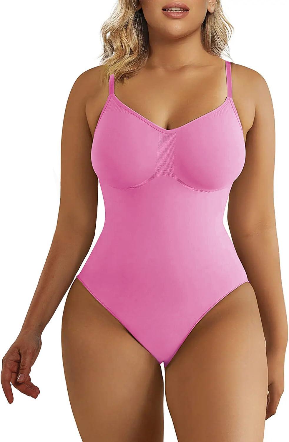 ShaperX Versus Bold Bodysuit: Seamless Waste Control unimaginably Tight... Spring's Best Fit!