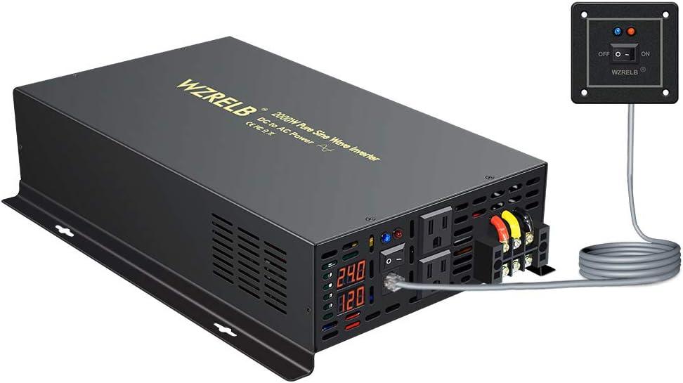 Surprising Insight: Versus Solar Power Backup… Tested 2000W Pure Sine Wave Inverter for RVs and Camps