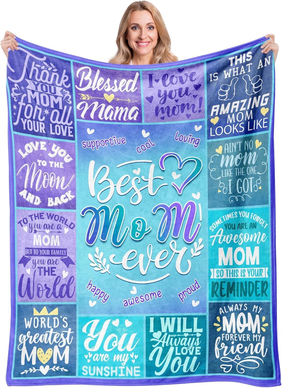 Compare Mom Gift Ideas For Daughter: Tested Unique Throw Blanket… Perfect For All Occasions!