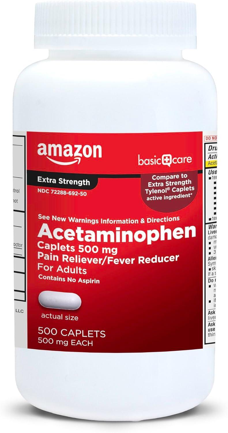 Acetaminophen Showdown: Amazon Basic Care vs. Strong Pain Relief Power Tested…
