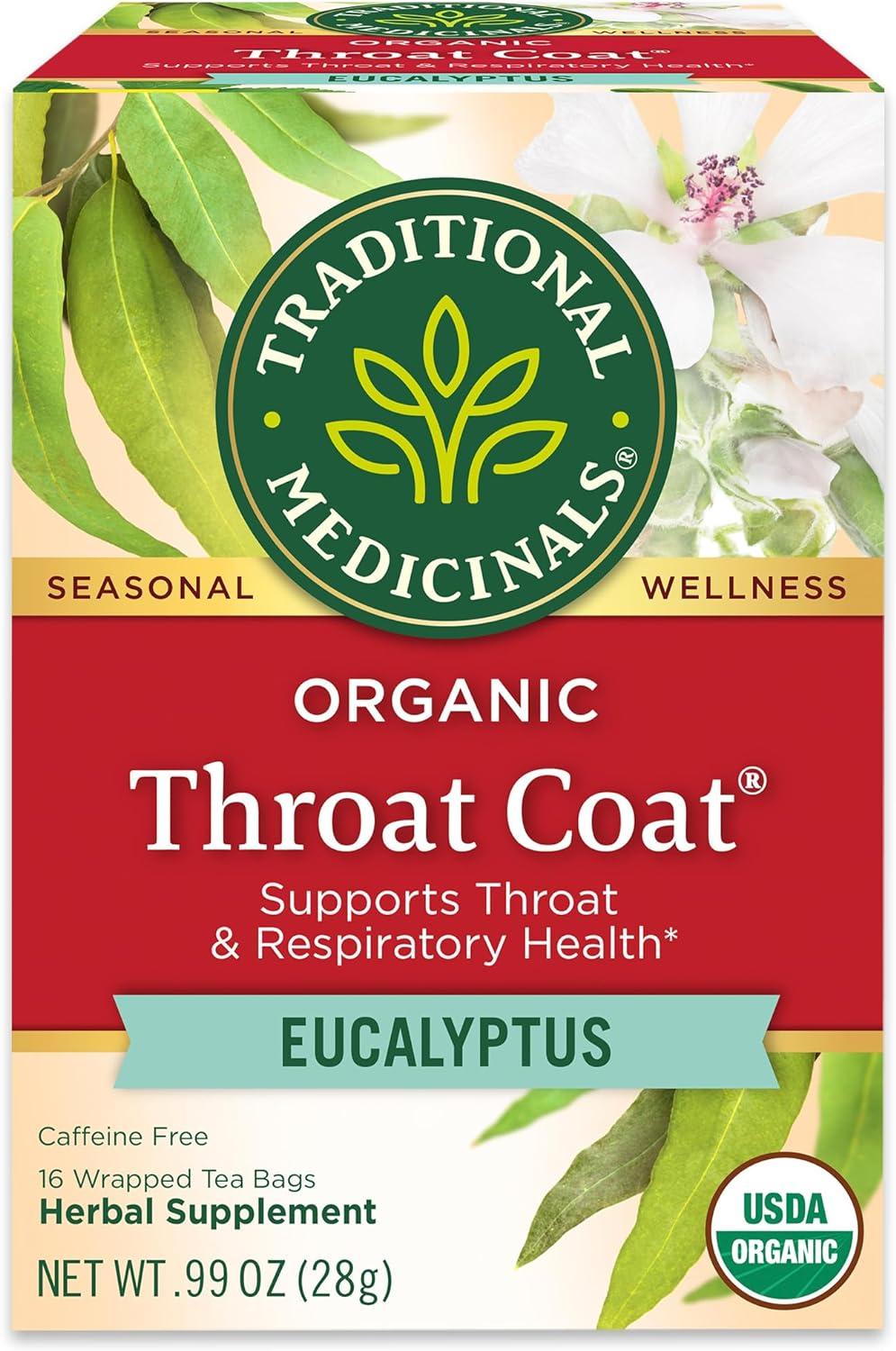 Organic Eucalyptus Tea vs. Throat Support: A Surprising Insight