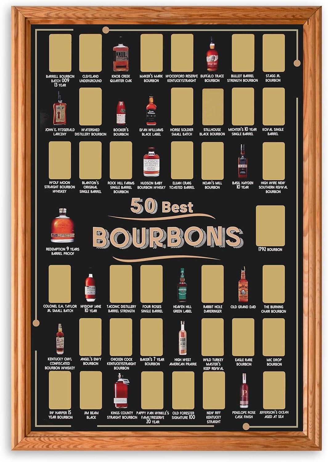 Surprising Bourbon Bucket List Showdown: Ranked Scratch Poster vs. Top 50 List... Whiskey Lover Approved!
