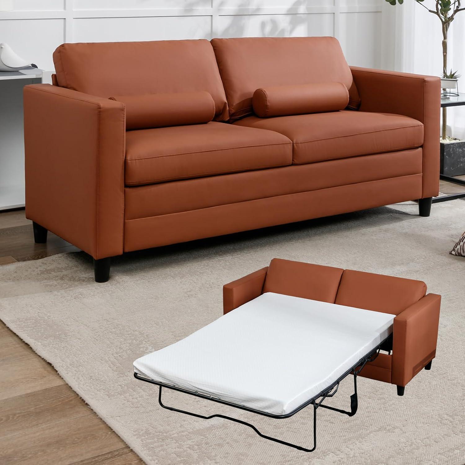 Balus Sofa Bed: Versatile Sleeper vs. Modern Loveseat… Tested for Living Room Convenience