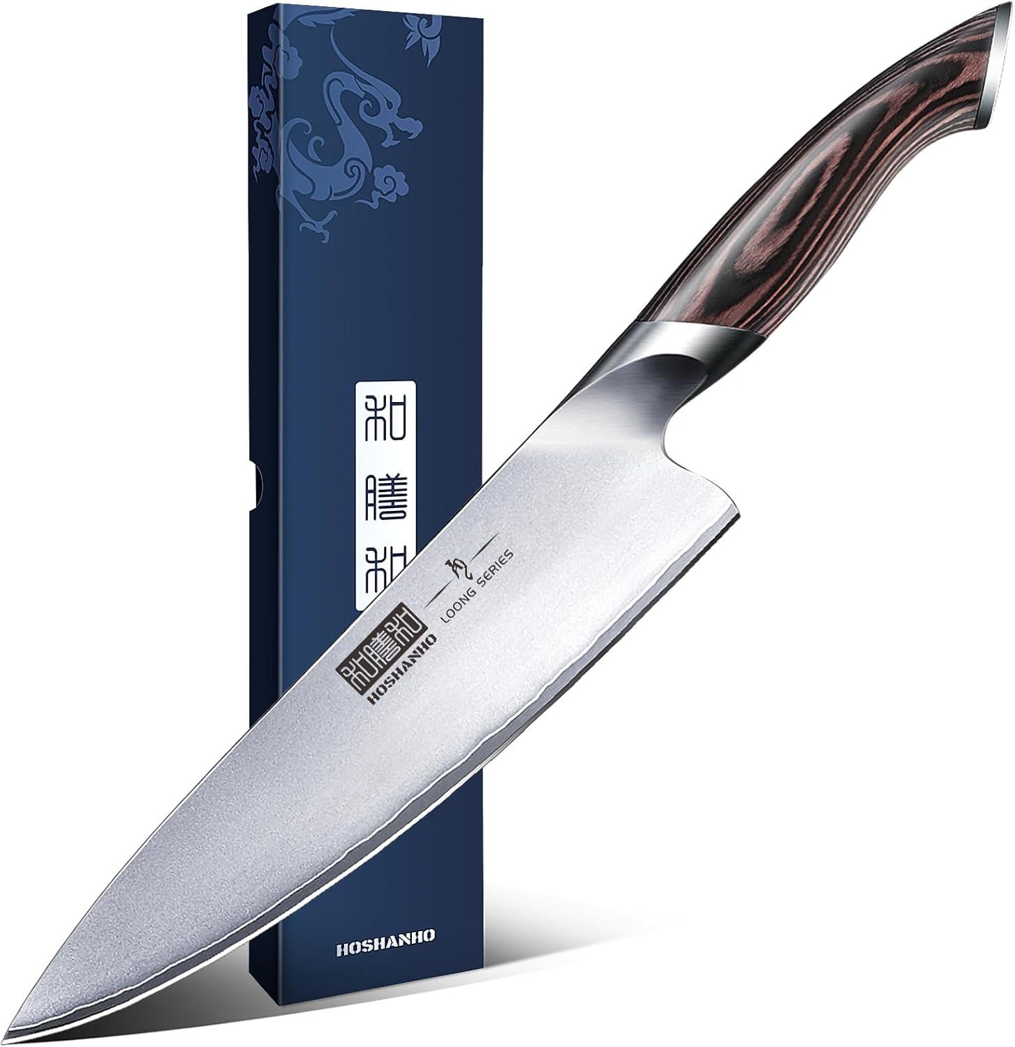 AUS-10 vs. 8-Inch Knife: Sharp vs. Non-Slip Edge Showdown?