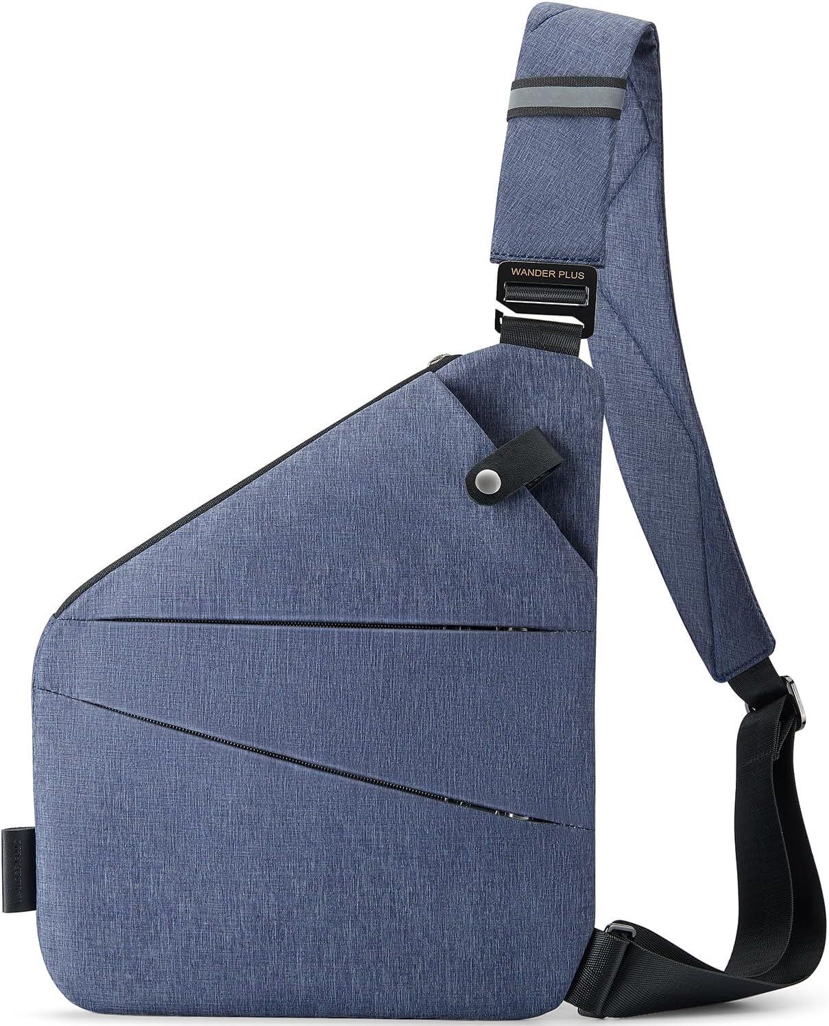 WANDER PLUS® Crossbody Showdown: Multi-Pocket Sleektested Travel Bag Benefits