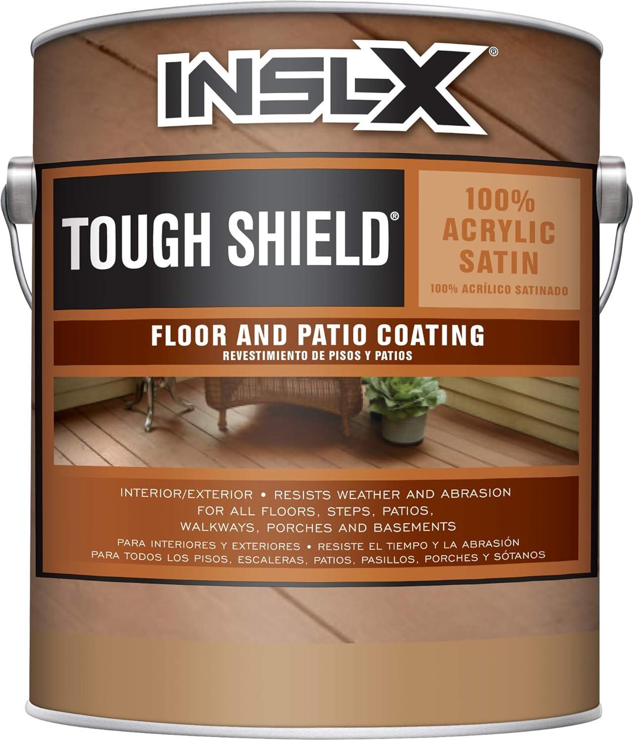INSL-X Tough Shield: Brown Paint Floor Versus Patio... Tested for Life!
