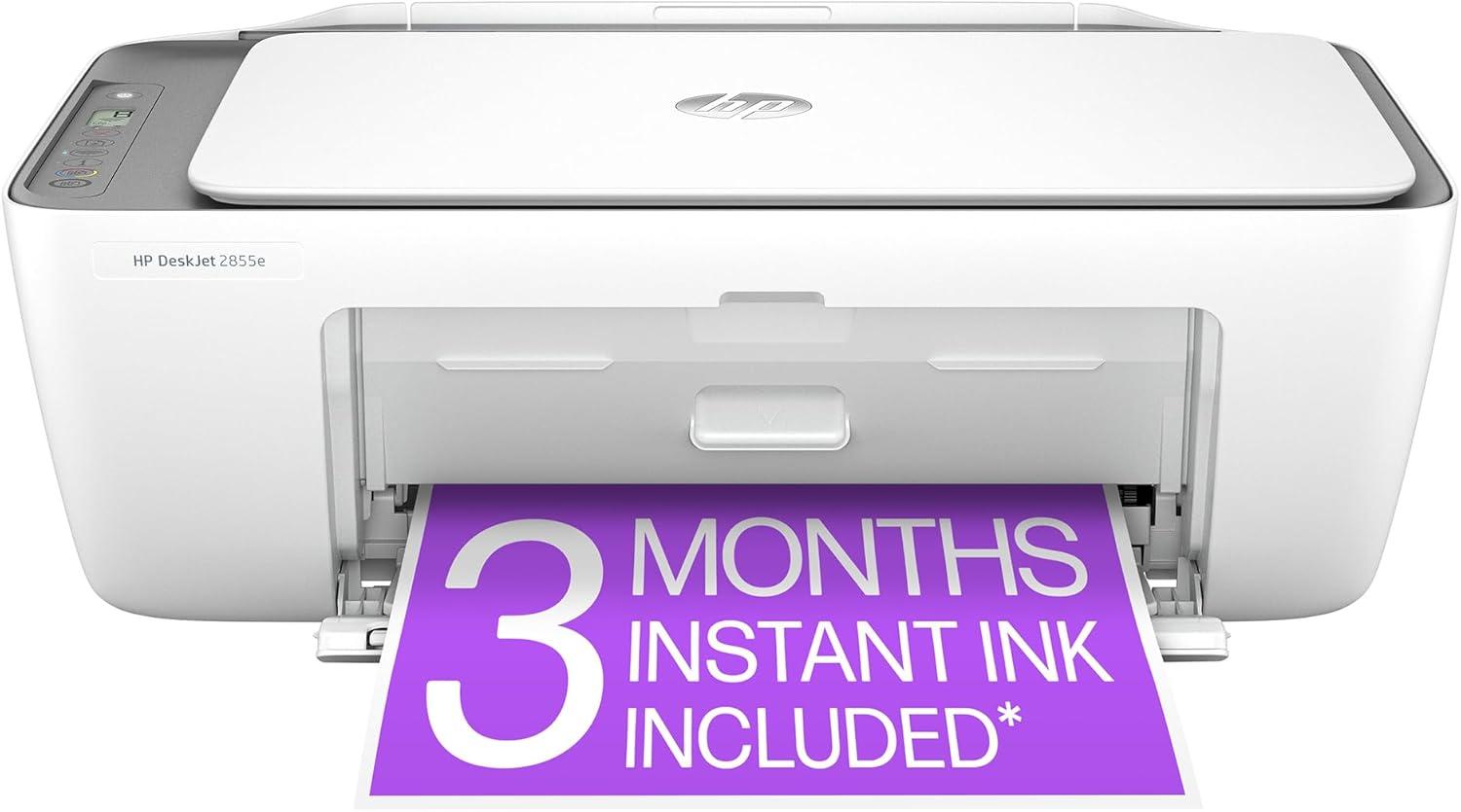 Trust-Tested Inkjet Showdown: HP 2855e Wins at Home Use... With Instant Ink!