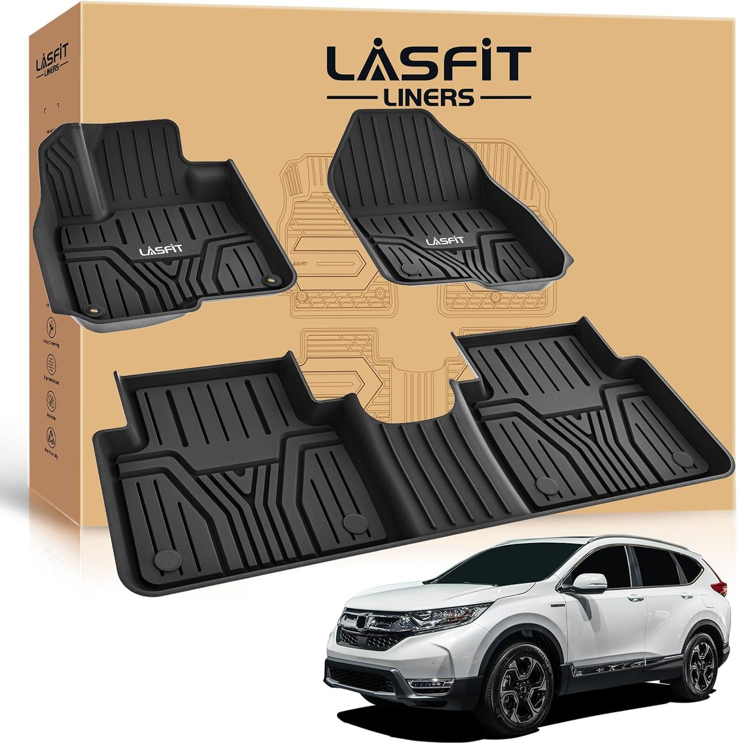 Custom Fit TPE CR-V Mats Versus tested All Weather Protection… Black Liners Insight 2021-22 Models