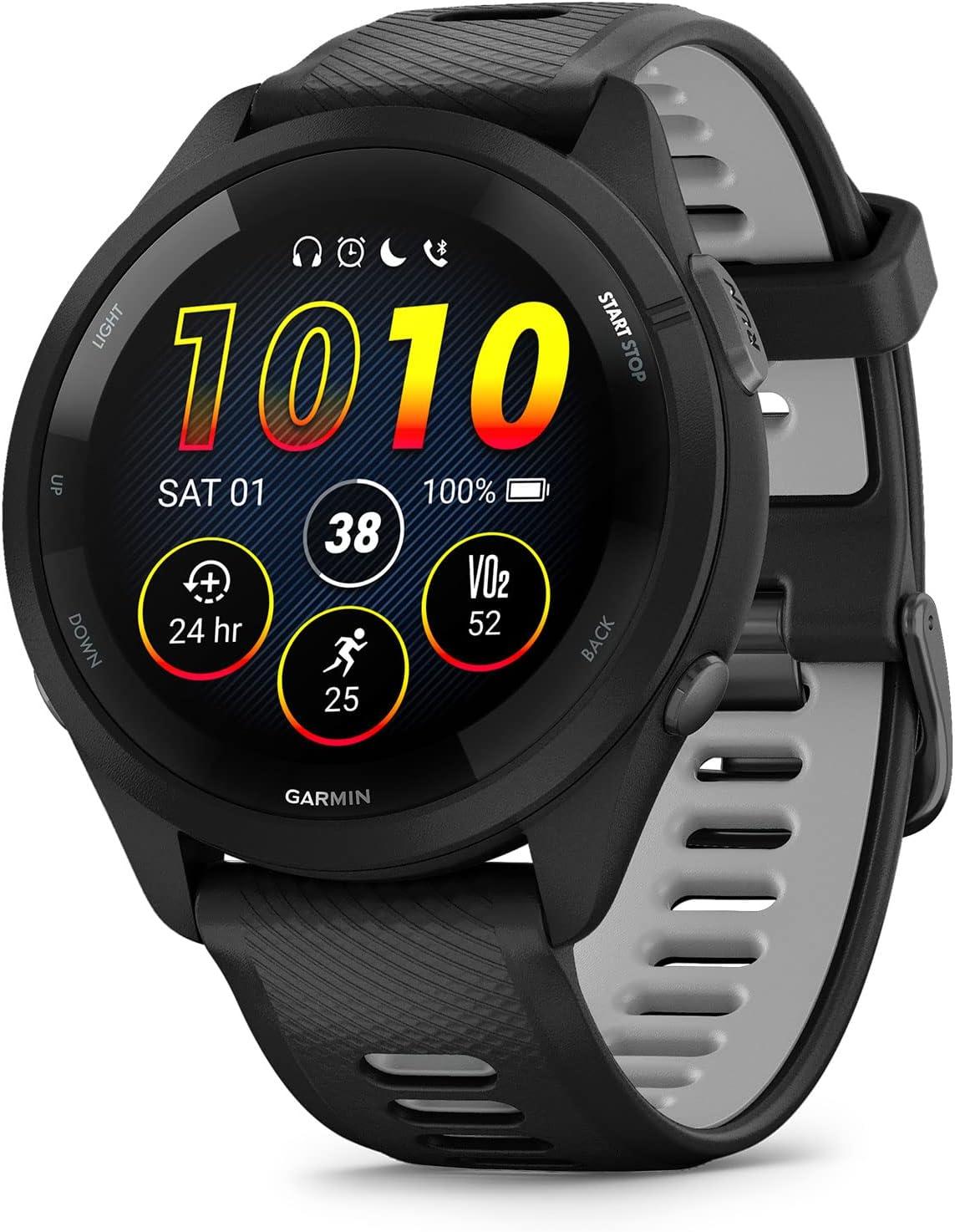 Compared Garmin 265's insights vs Forerunner: Sharp display, perfect for running... tested!