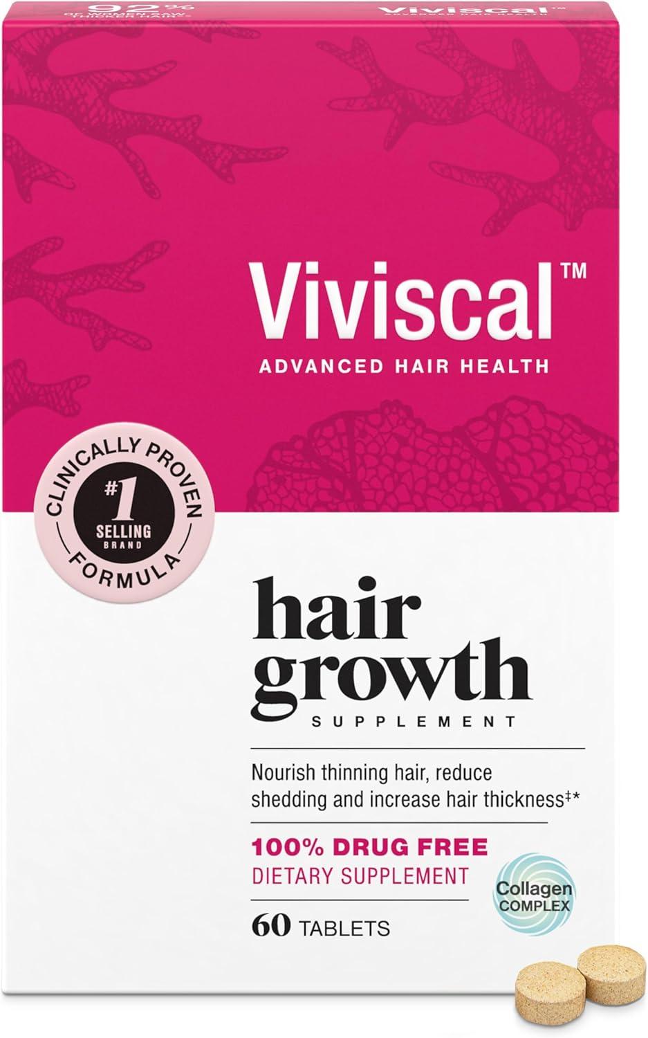 Viviscal vs. Natual Hair Growth: Tested Nutrients for Thickness... Think Surprisingly Effective!