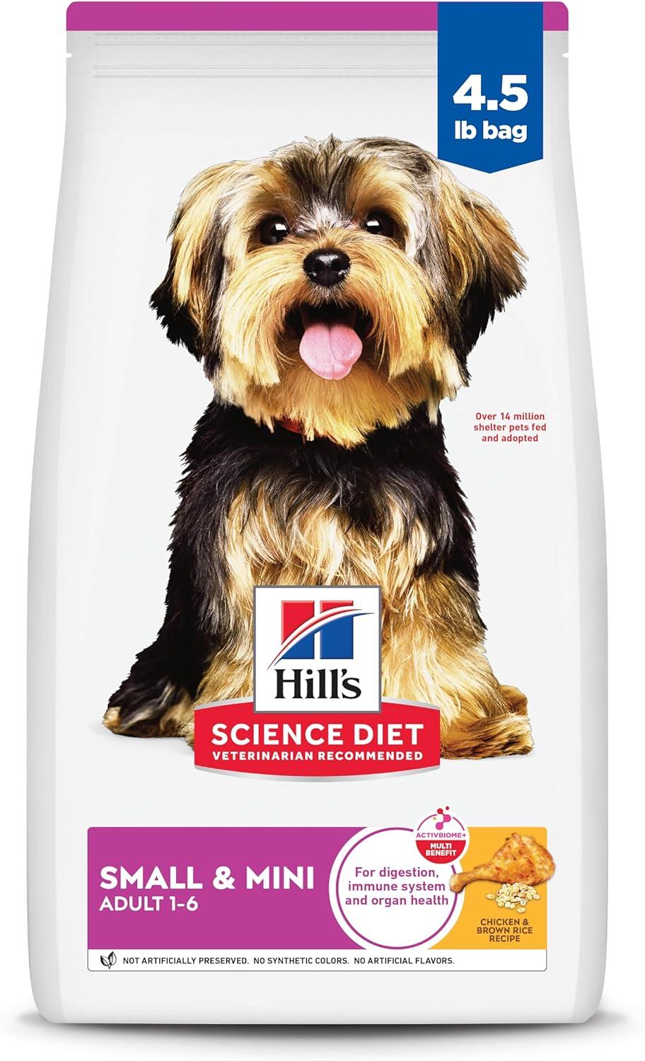 Hill's Science Diet Compares Surprising Adult Small Breed Nutritional Wins...Chicken Delight vs. Trendy Brown Rice Blueprint