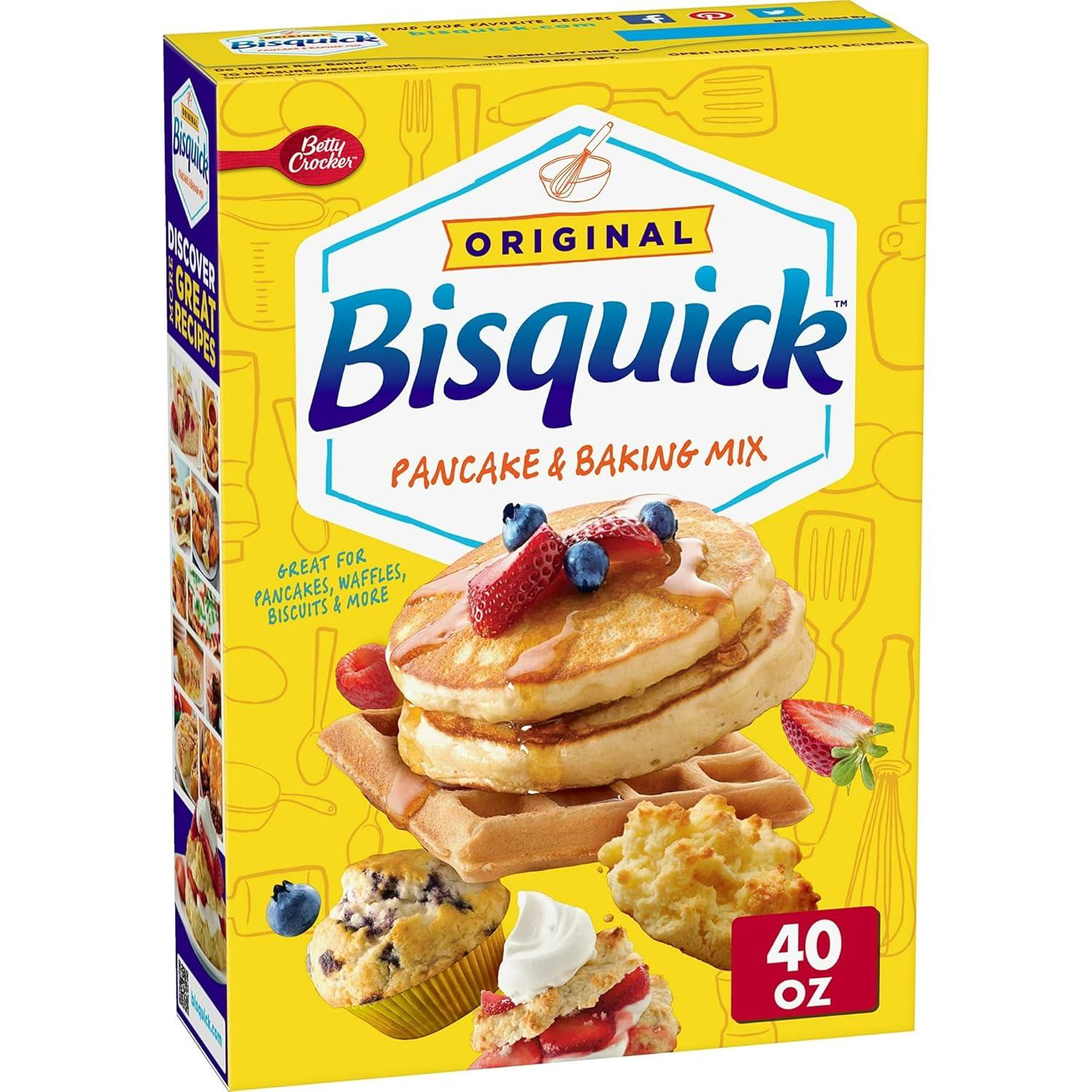Betty Crocker Pancakes Versus Bisquick: Tested Mixes For Extra Large Dishes