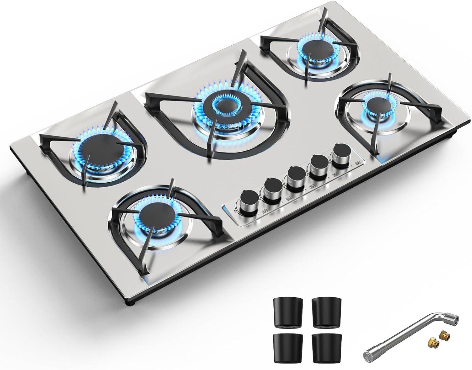 Versus Stove Showdown: 36 Burners vs. Nafewin Efficiency… Gas Hob Insights for Modern Cooks