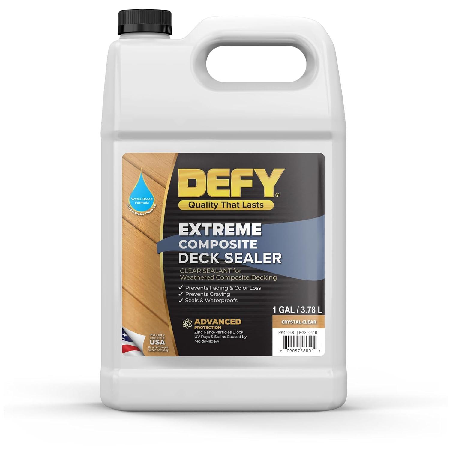 Defy Waterproof Seal vs. Composite Deck Test: Shocking Prevents Rot