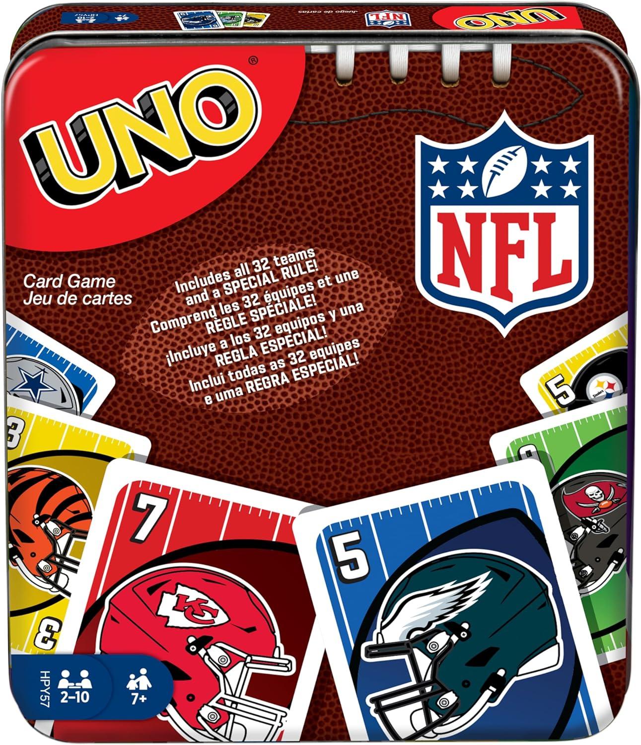 Surprising UNO NFL Game Showdown: Tested Cards & Storage Tin Idea