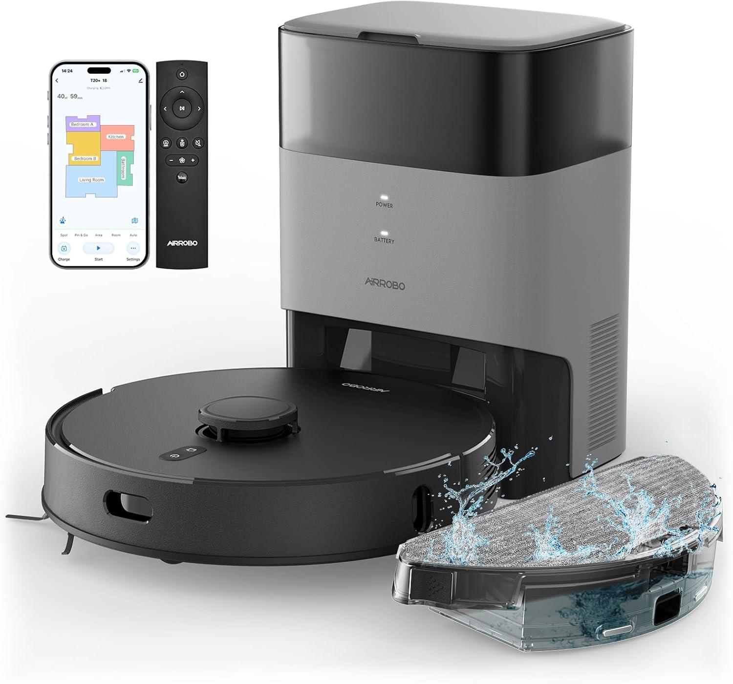 Airrobo Mop Meets T20: VersusComparison FeatureShine VersusPets…
