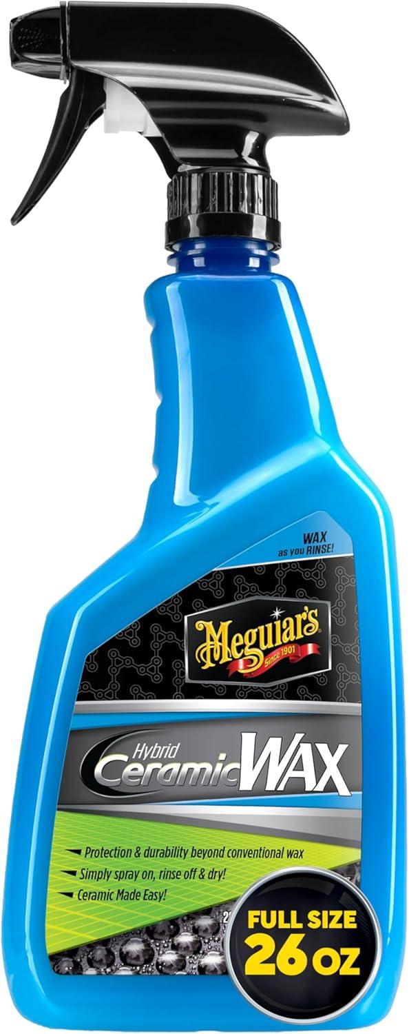 Meguiar's Ceramic Wax Versus SiO2: Tested Detailing Surprise... 47 Car Care Nutshell!