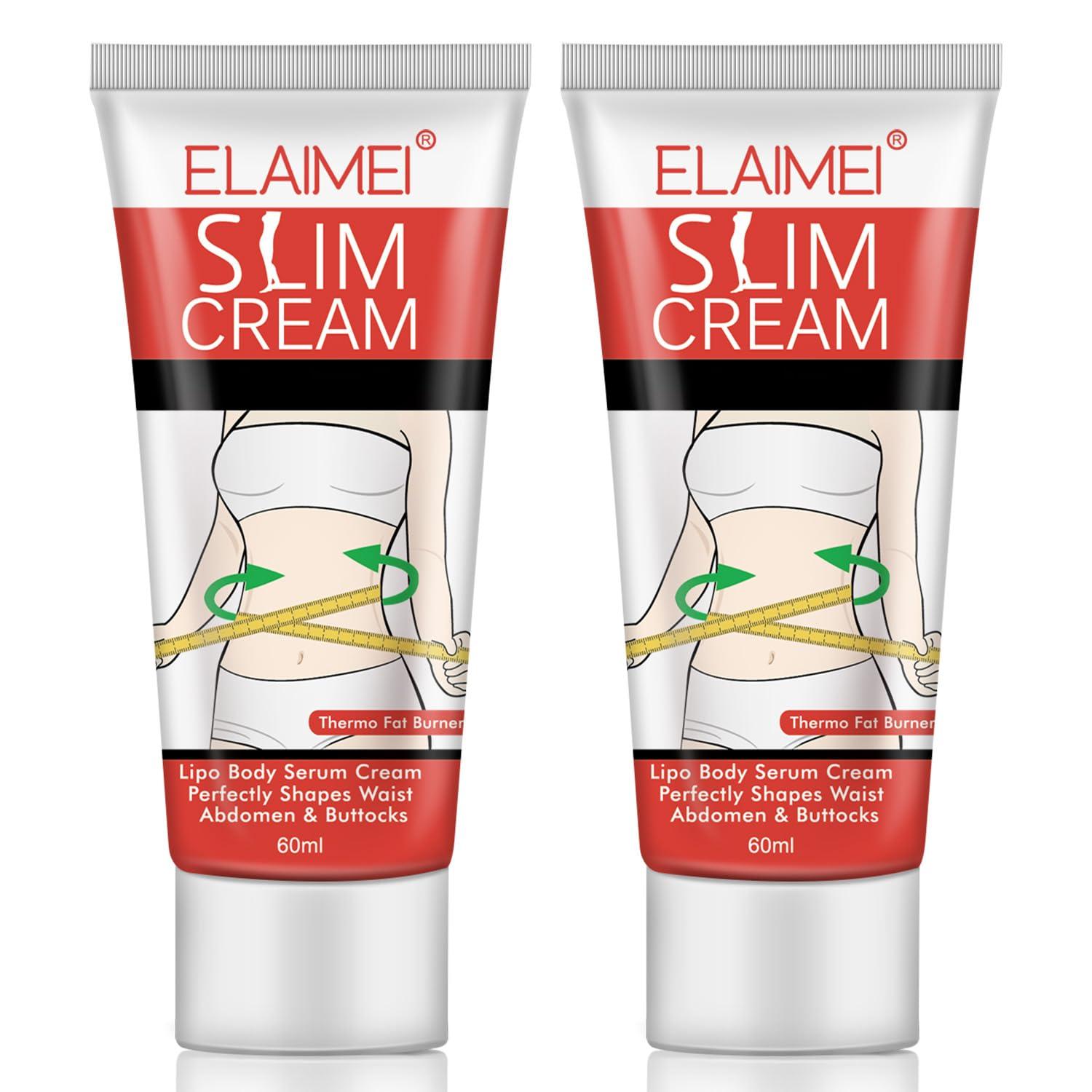 Hot Cream vs. Cellulite Shaping… Tested Belly Fat Solution (2Pack) for Legs & Arms