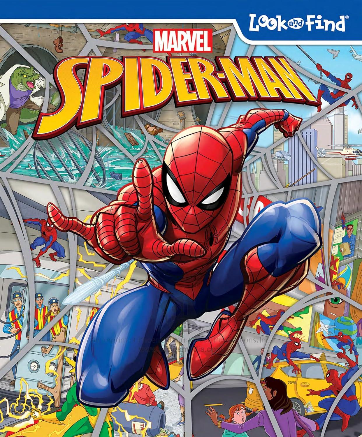 Spider-Man Look and Find Activity Book - Tested Fun and Hidden Pics vs. Trends... Perfect Kids Gift!